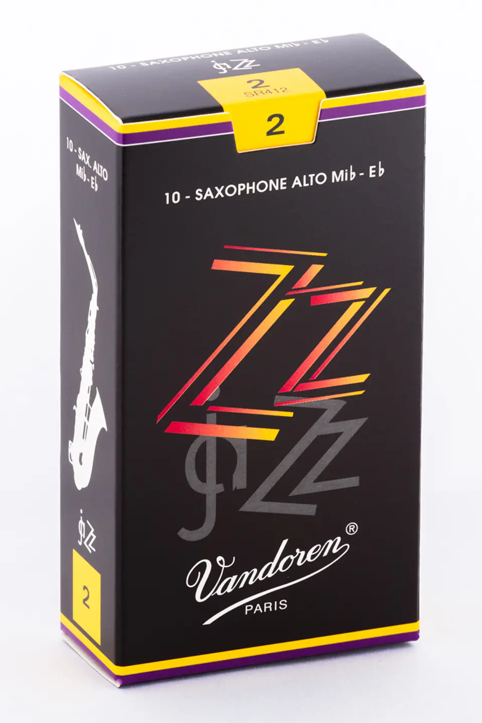 Cajas de cañas Saxo Alto JaZZ Nº2.0 SR412 Vandoren 1