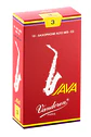 Cajas de cañas Saxo Alto JAVA RED Nº3.0 SR263R Vandoren - Miniatura 1