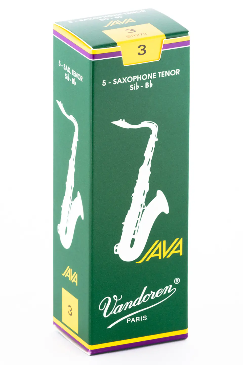 Cajas de cañas Saxo Tenor JAVA Nº3.0 SR273 VAndoren 1