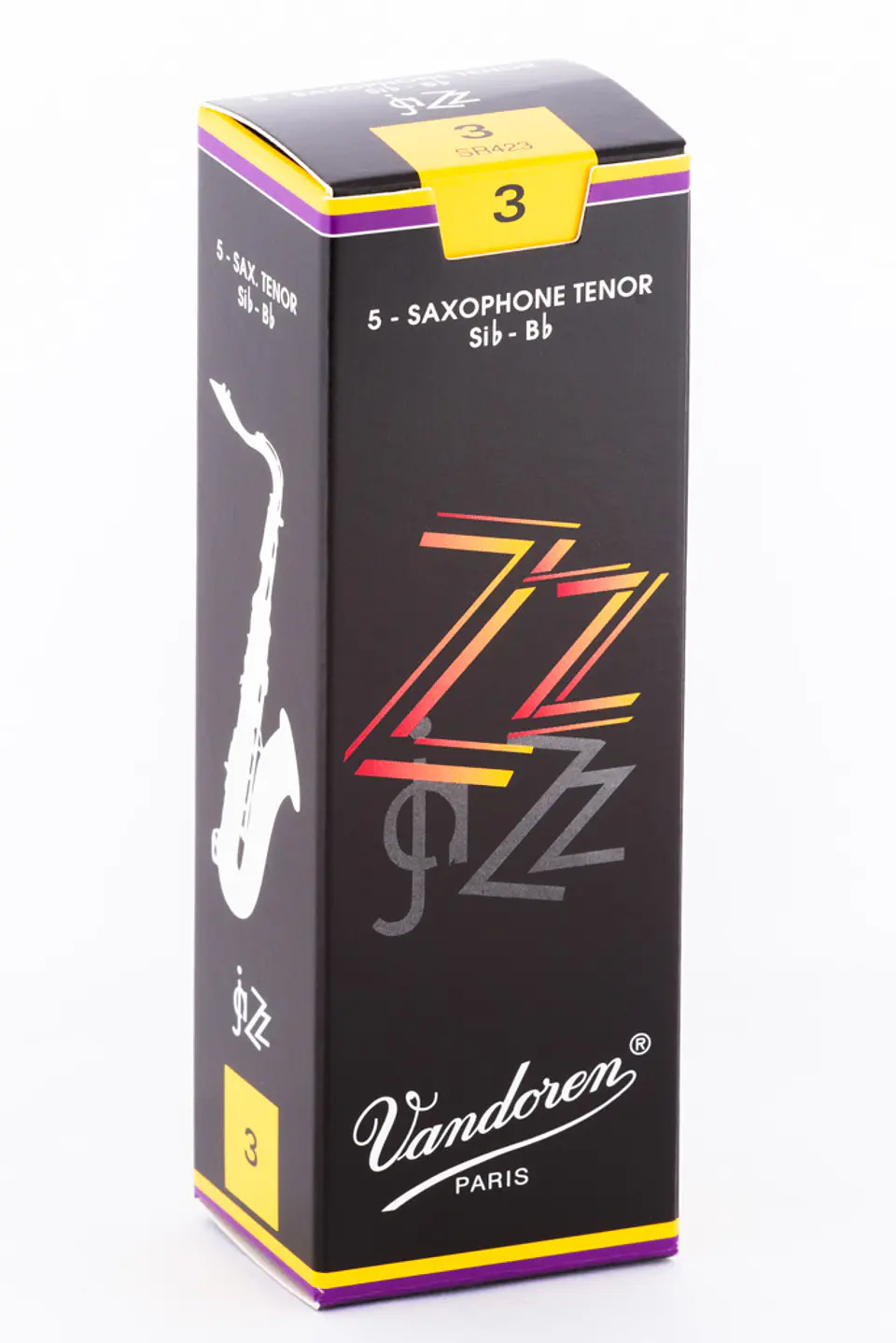 Cajas de cañas Saxo Tenor JaZZ Nº3.0 SR423 Vandoren 1