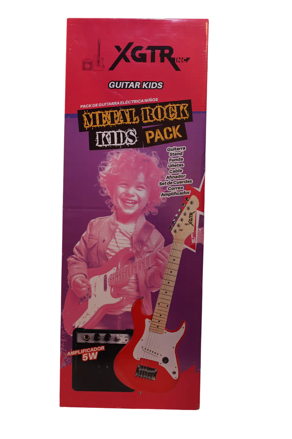 Pack Guitarra Electrica kid Red ST50 XGTR 1