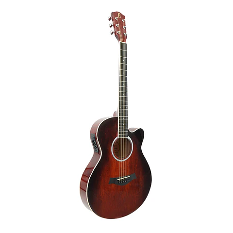 Guitarra Eq cuerd met 40" Bands Glossy BIL-404-EQ-FLM Bilbao