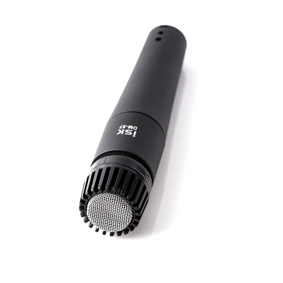 Microfono dinámico unidireccional DM-57 ISK 3