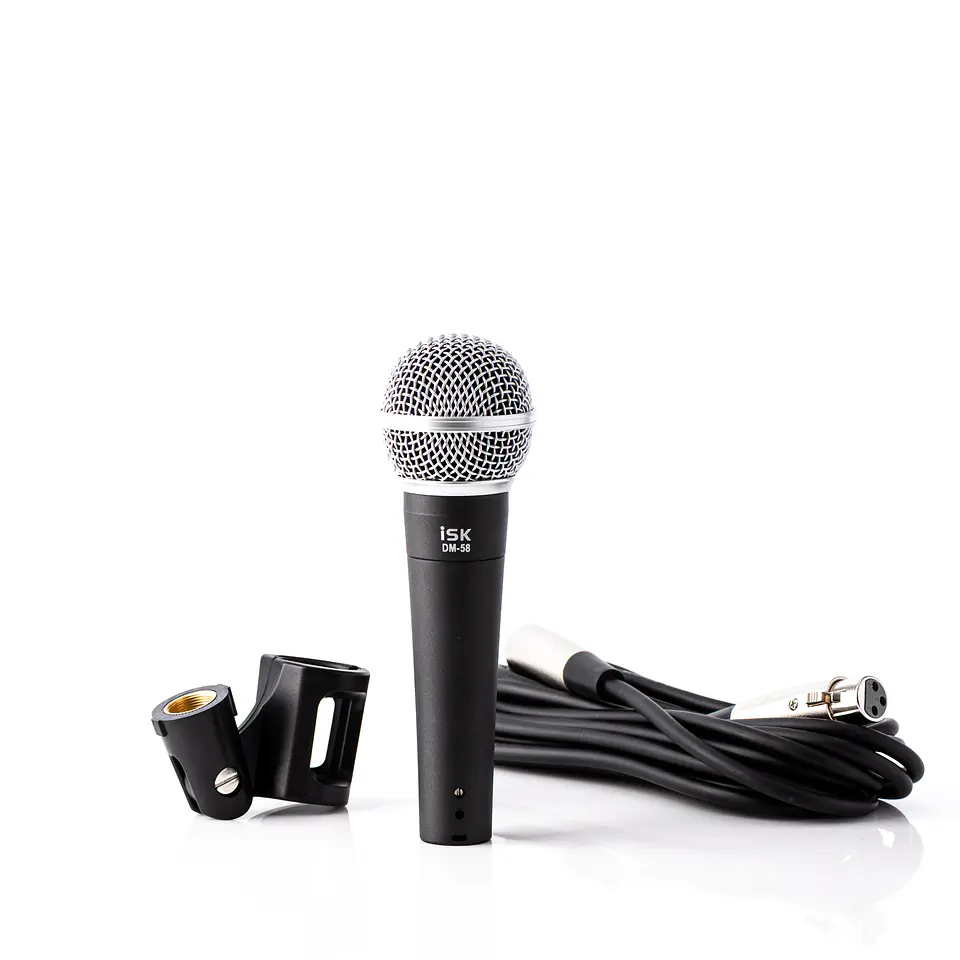 Microfono dinámico unidireccional DM-58 ISK 1