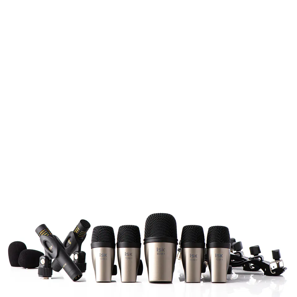 Set de Micrófonos para bateria 7 piezas DSM-7A ISK 2