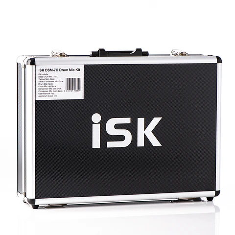 Set de Micrófonos para bateria piezas DSM-7C ISK