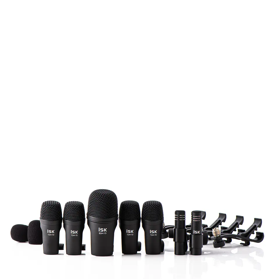 Set de Micrófonos para bateria piezas DSM-7D ISK 3