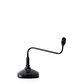 Mic dinámico unidireccional cuello ganso MP-5 ISK c/phantom - Miniatura 2