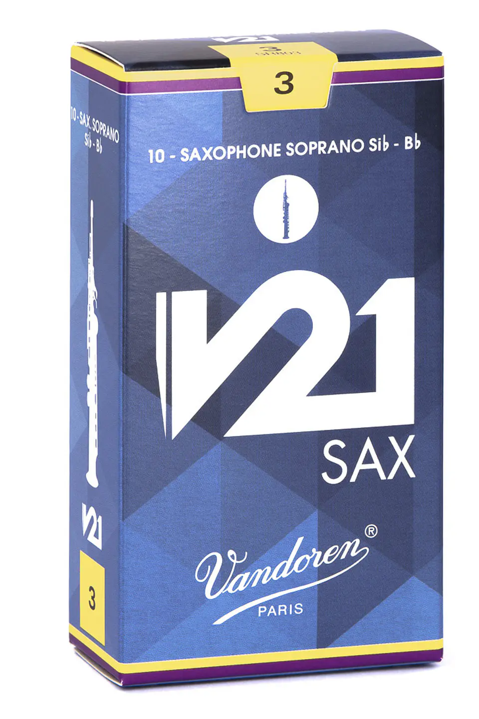 Cajas de cañas Clarinete Sib V21 Nº3.0 CR803 Vandoren 2