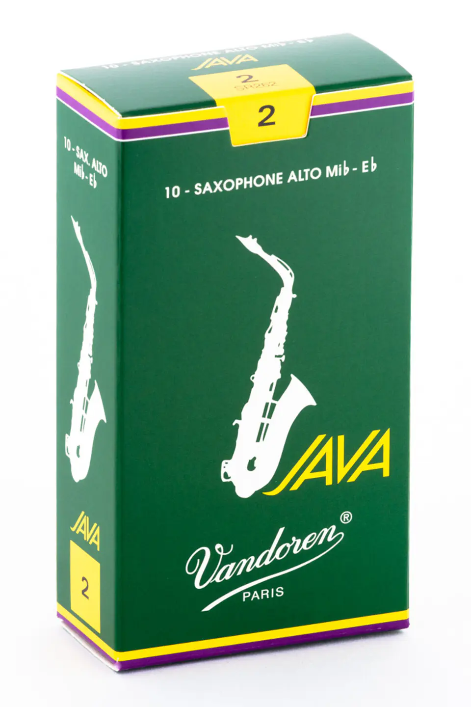 Cajas de cañas Saxo Alto JAVA Nº2.0 SR262 Vandoren 1