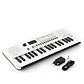 Teclado Musical Piano 37 Notas Ton-Color White Tonic - Miniatura 1