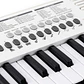 Teclado Musical Piano 37 Notas Ton-Color White Tonic - Miniatura 3