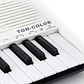 Teclado Musical Piano 37 Notas Ton-Color White Tonic - Miniatura 4