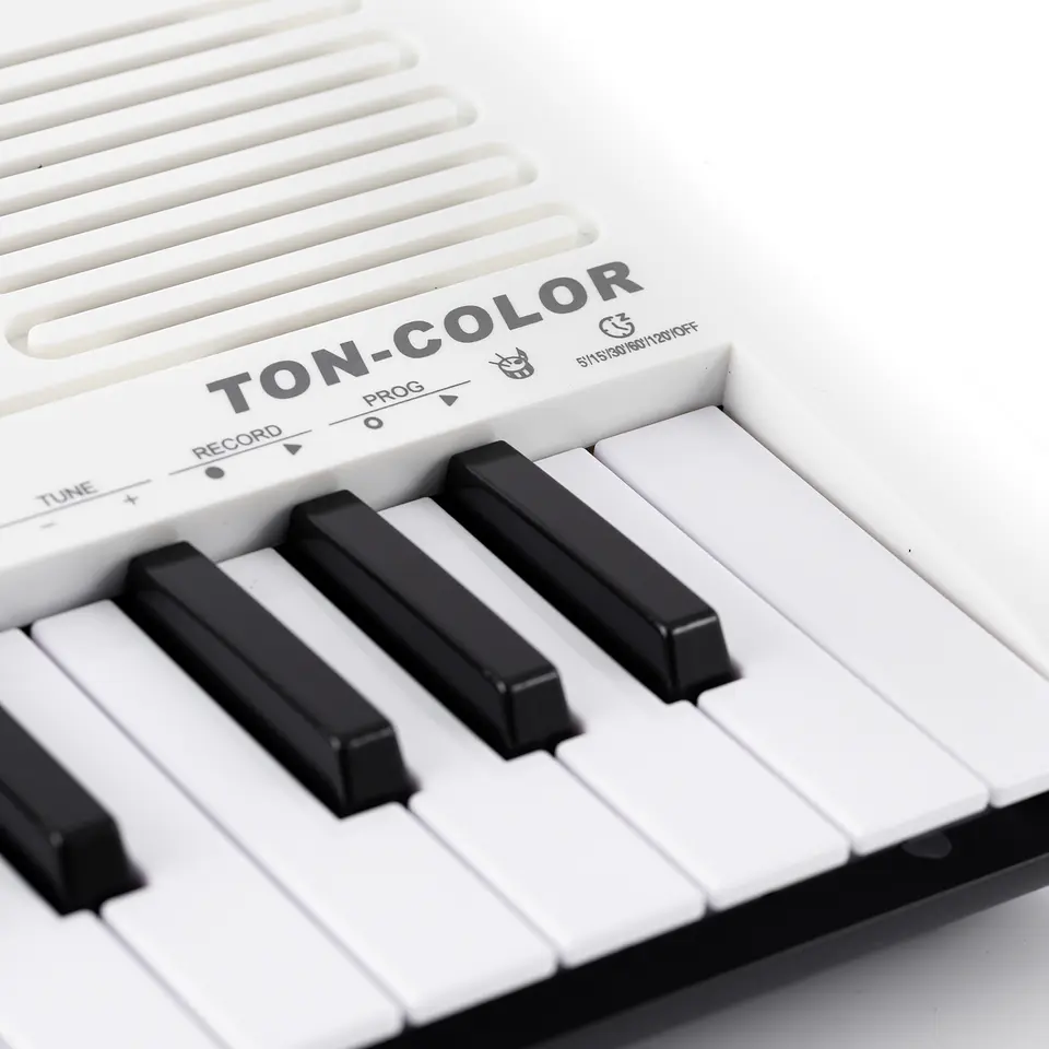 Teclado Musical Piano 37 Notas Ton-Color White Tonic 4