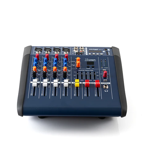 Consola Power Mixer CT-4 Ch Mavi