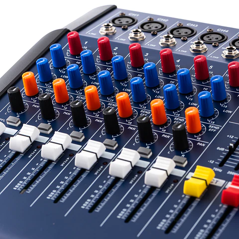 Consola Power Mixer CT-6 Ch Mavi