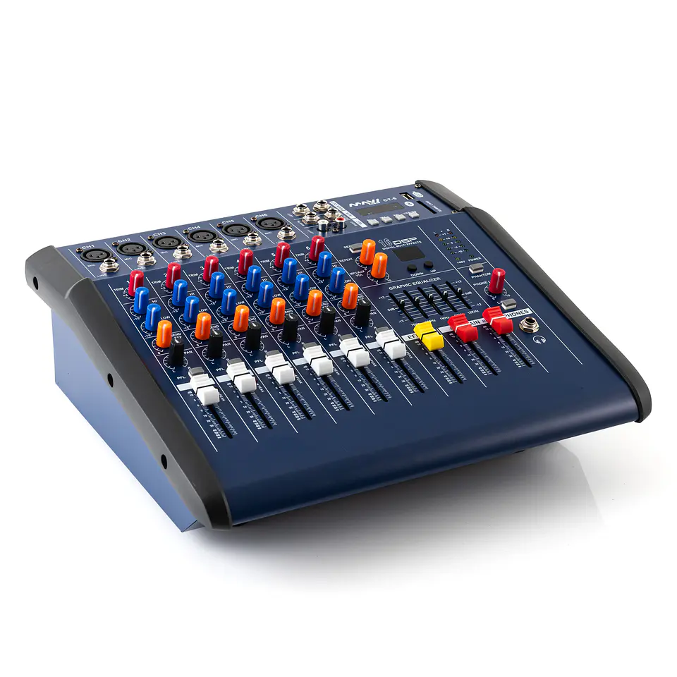 Consola Power Mixer CT-6 Ch Mavi 4