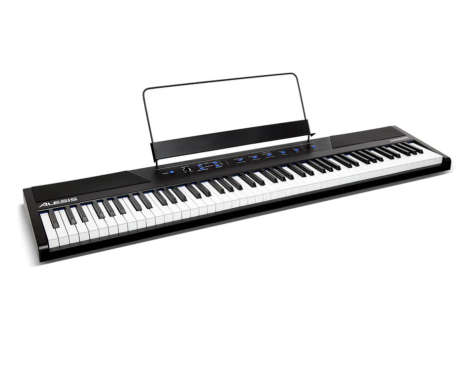 Piano Digital 88 Teclas Concert Alesis 1