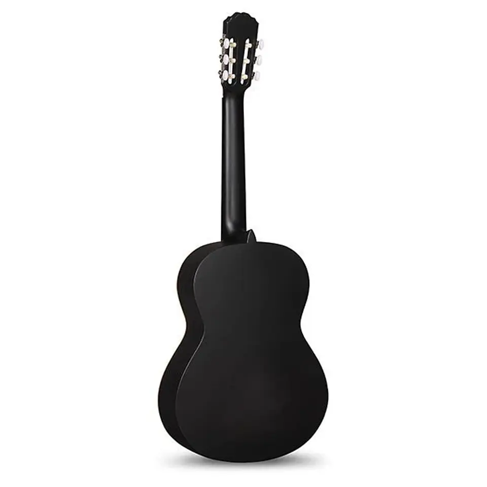 Guitarra Clásica 1C Black Satin + Funda 4/4 10 Mm Alhambra 2