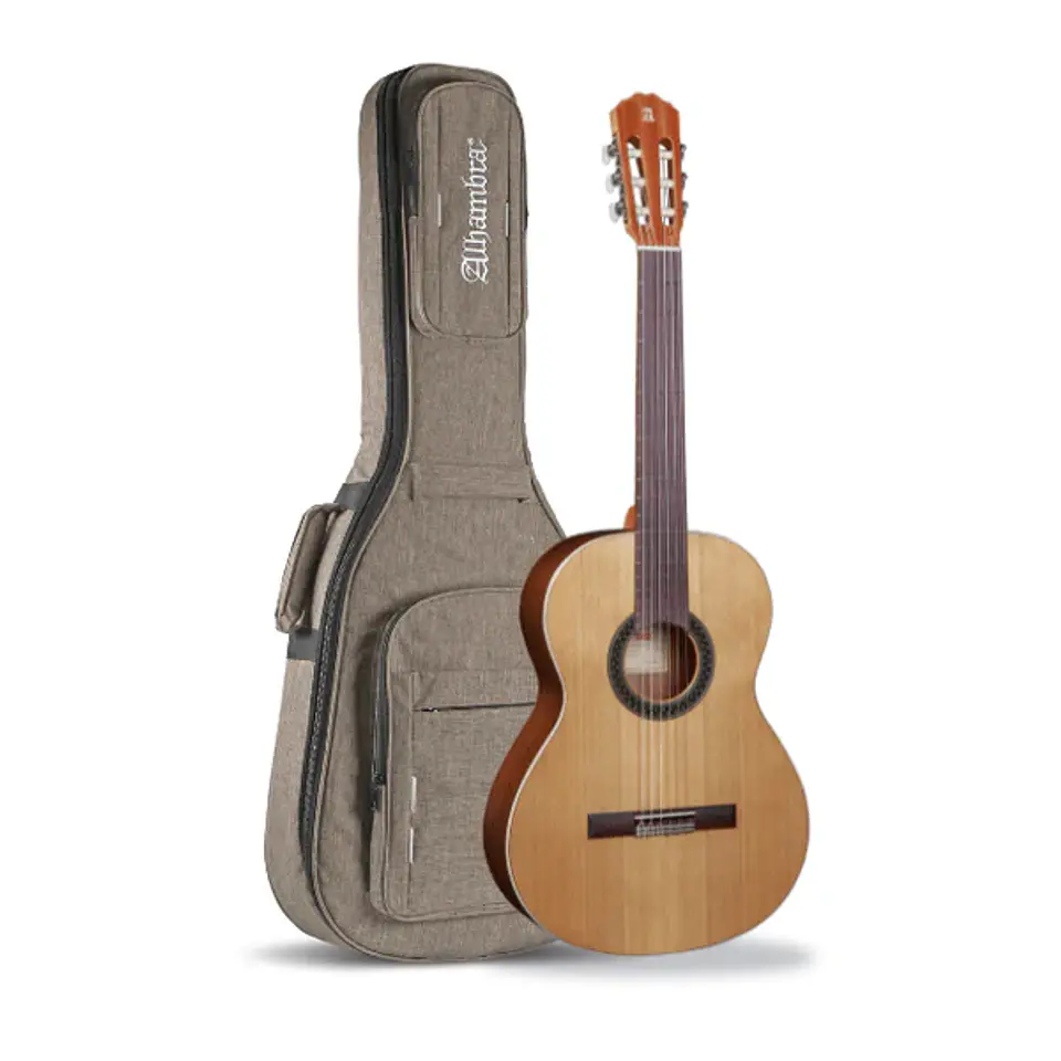 Guitarra Clásica 1C Ht+Funda 4/4 10 Mm Alhambra 1