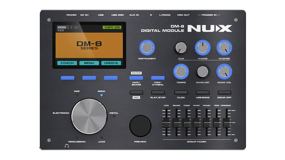 Batería Electrónica DM-8 NUX 4