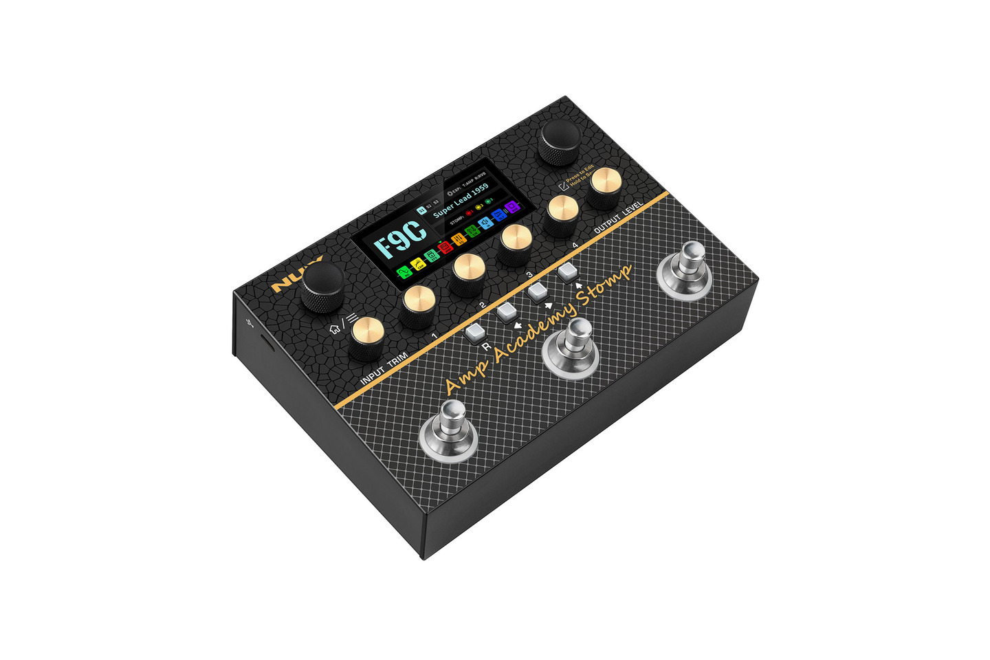 Pedal de efecto para guitarra NMA-3AAP Amp Academy Stomp Nux