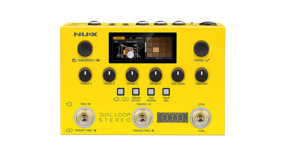Pedal Multiefectos NML-3DLS Dual Loop Stereo Nux 1