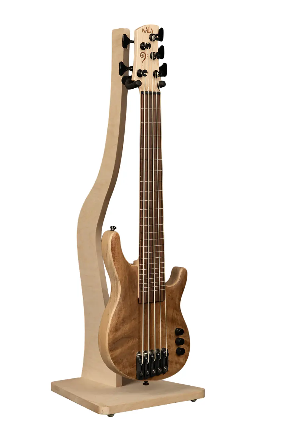Ubass Hawaiian Koa 5 stg Koa Fretless UB5-KOA-FL Kala 1