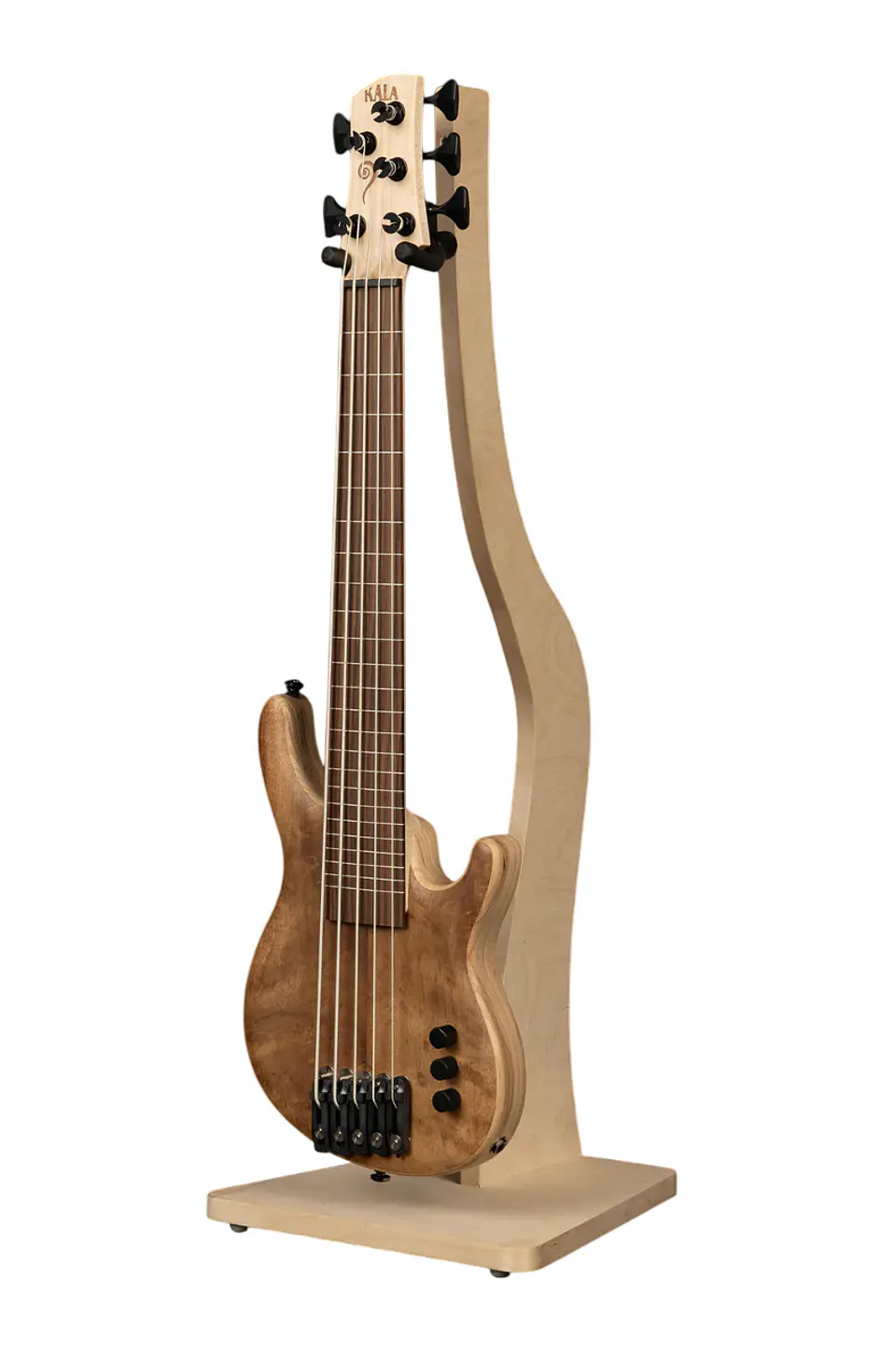 Ubass Hawaiian Koa 5 stg Koa Fretless UB5-KOA-FL Kala 3
