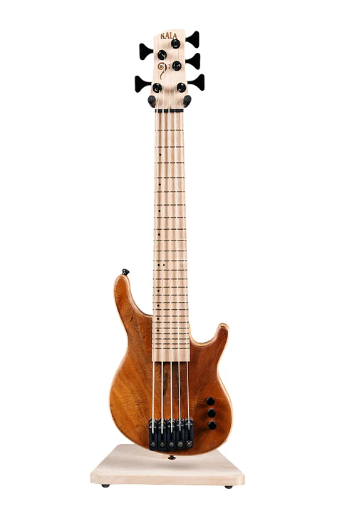 Ubass Hawaiian Koa 5 stg Koa Fretted UB5-KOA-FS Kala