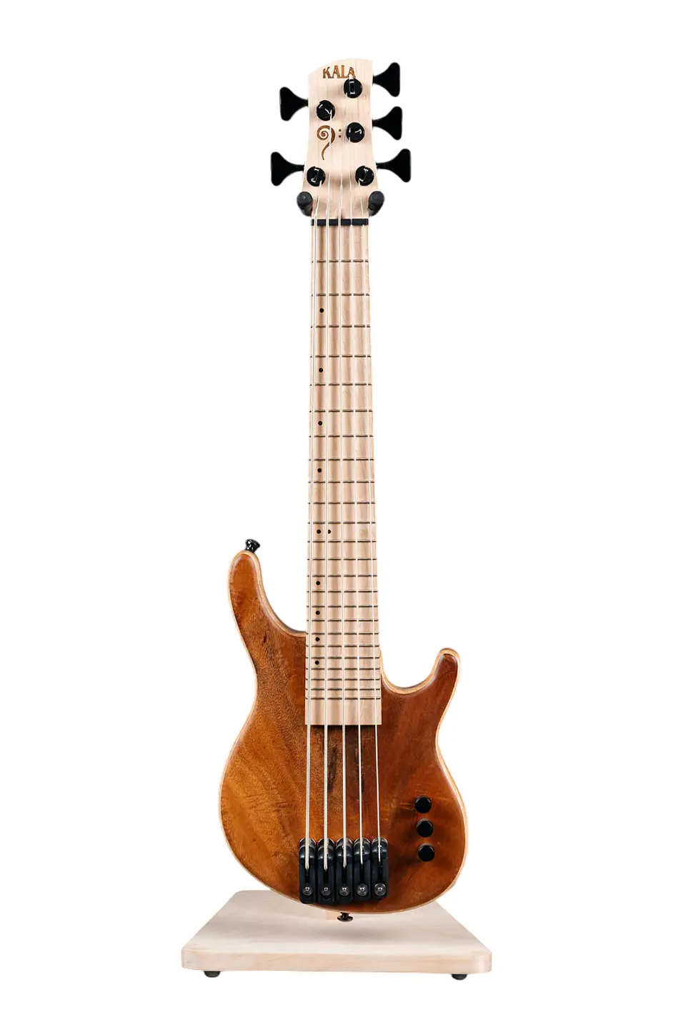 Ubass Hawaiian Koa 5 stg Koa Fretted UB5-KOA-FS Kala 1
