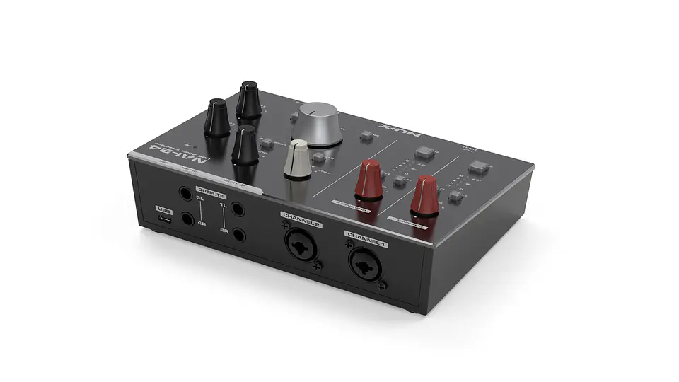 Consola Podcast Multipista Portátil 2 canales NAI-24 Nux 4