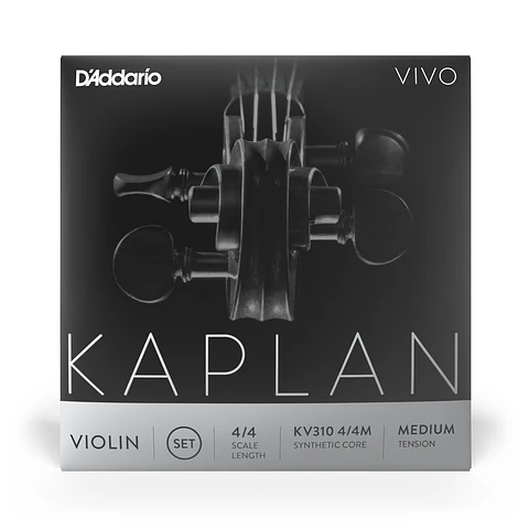 Set Cuerdas Violín 4/4 Kaplan Vivo T.Med Kv310 4/4M Daddario