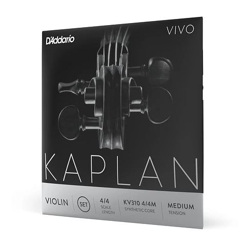 Set Cuerdas Violín 4/4 Kaplan Vivo T.Med Kv310 4/4M Daddario