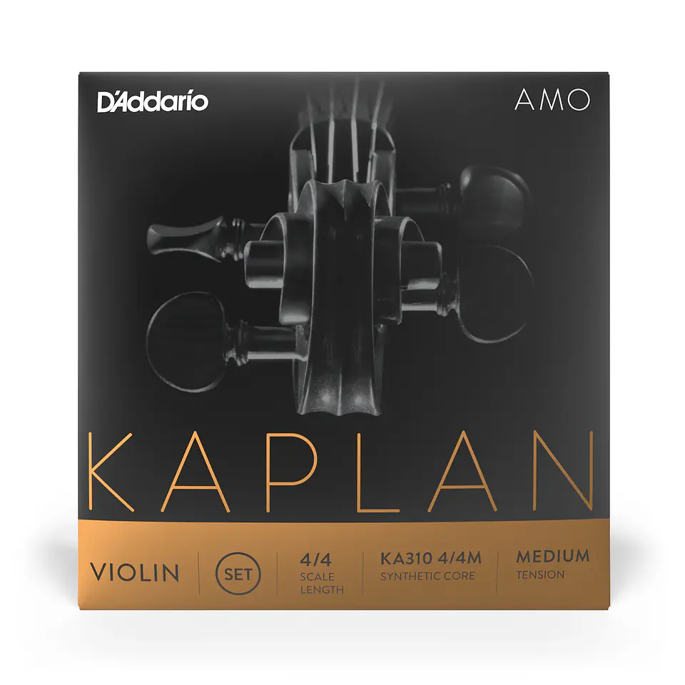 Set Cuerdas Violín Kaplan Tensión Media Ka310 4/4M Daddario 1
