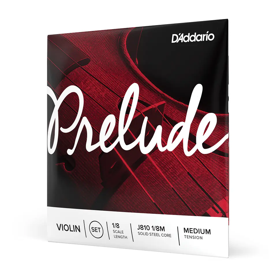 Set Cuerda Violín Tension Media J810 1/8M Daddario 1