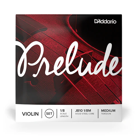 Set Cuerda Violín Tension Media J810 1/8M Daddario