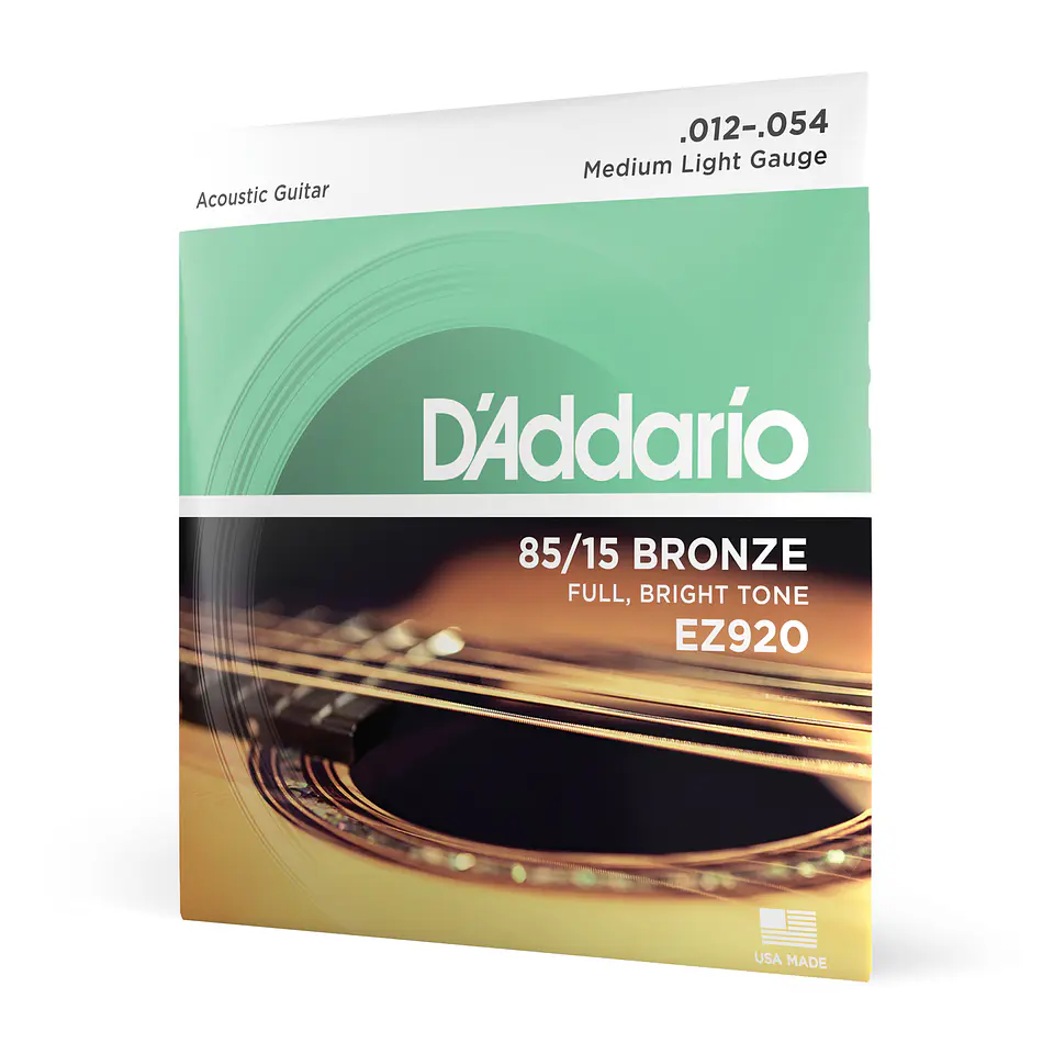 Set Cuerdas Guitarra Acús. 85/15 T.M B. 12-54 Ez920 Daddario 2