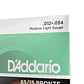 Set Cuerdas Guitarra Acús. 85/15 T.M B. 12-54 Ez920 Daddario - Miniatura 3