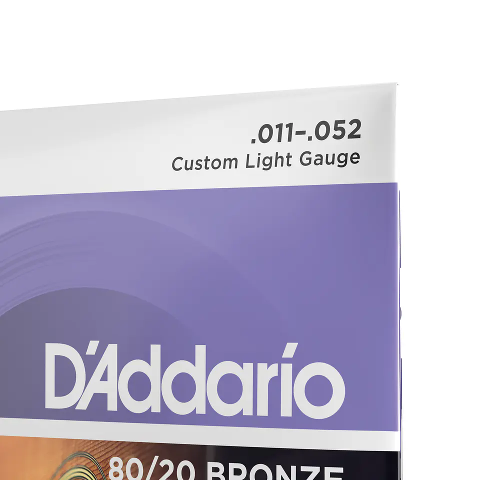 Set Cuerdas Guitarra Acústica 80/20 Blandas Ej13 Daddario 3