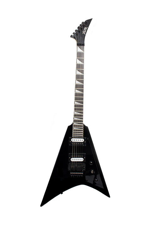 Guitarra Eléctrica XGTR Flying V Negra VE100-BK