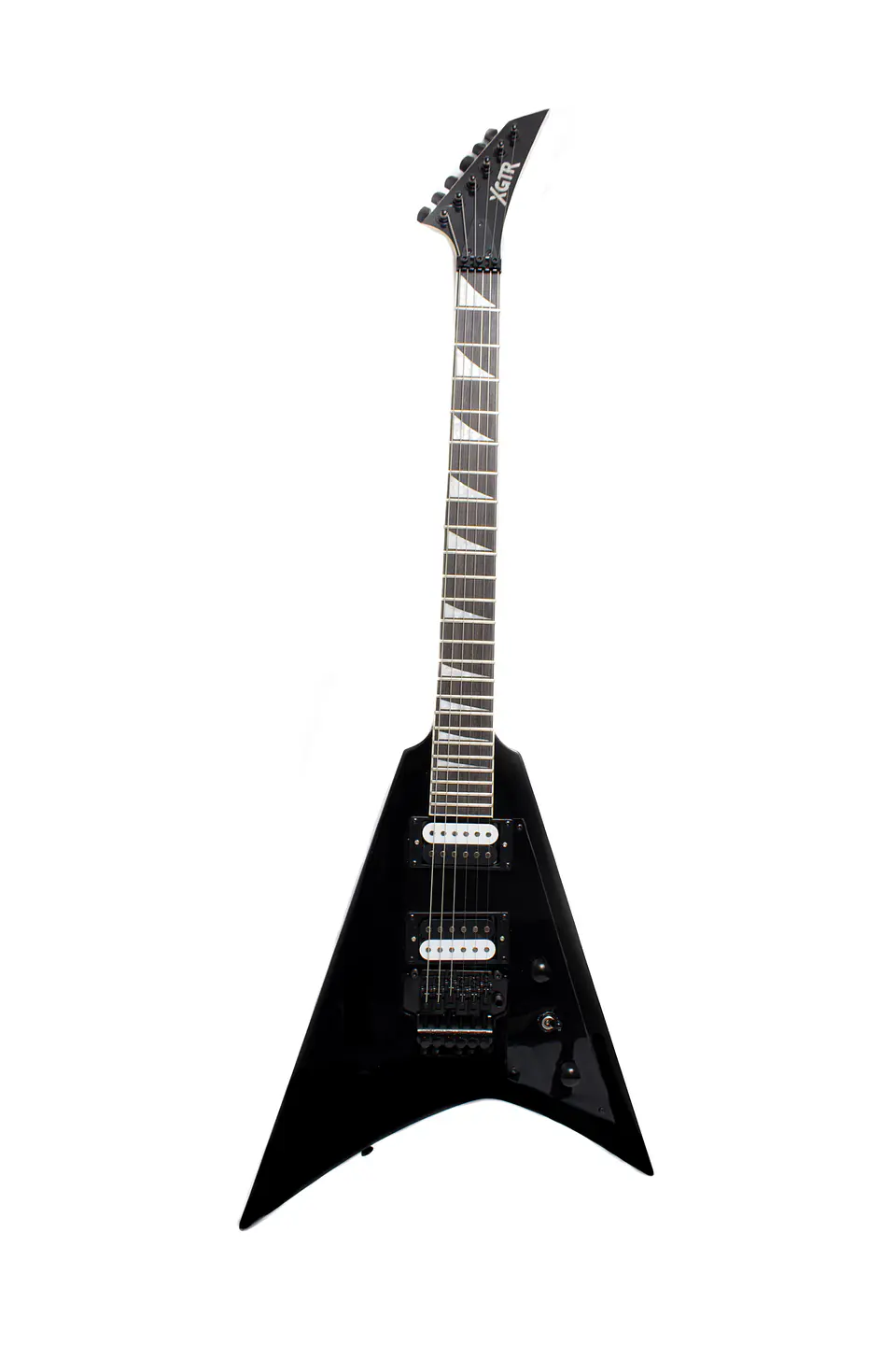 Guitarra Eléctrica XGTR Flying V Negra VE100-BK 1
