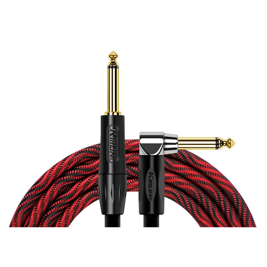 Cable Instrumento Premium 6M Rojo IWB-202BFGL-6-WBR Kirlin