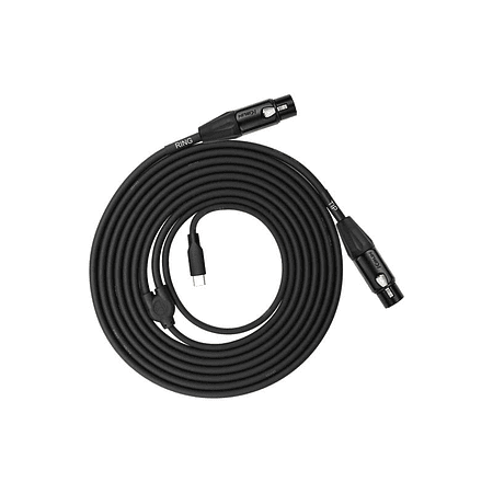 Cable USB-C a 2 XLR Hembra 2M UY-C-391XE-2 Kirlin