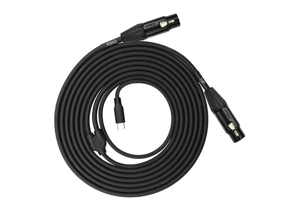 Cable USB-C a 2 XLR Hembra 3M UY-C-391XE-3 Kirlin 2