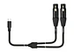 Cable USB-C a 2 XLR Hembra 3M UY-C-391XE-3 Kirlin - Miniatura 3