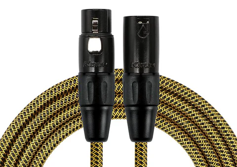 Cable microfono estandar XLR 6M Amarillo MWC-270PB-6-BYA