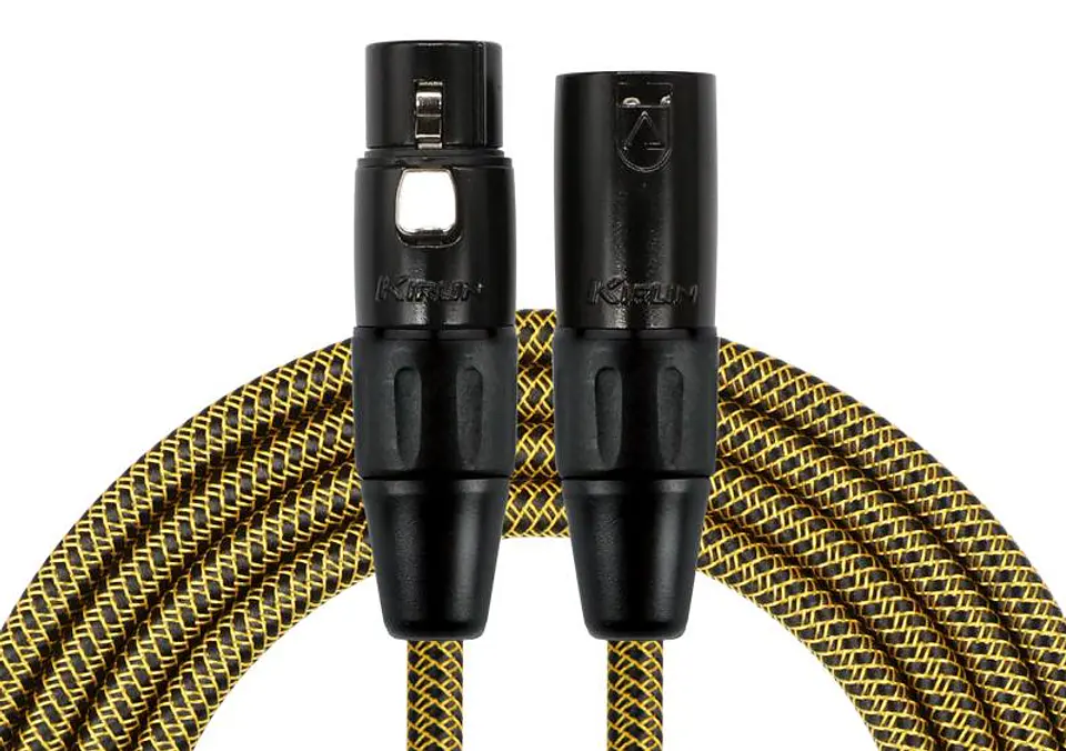 Cable microfono estandar XLR 6M Amarillo MWC-270PB-6-BYA 1
