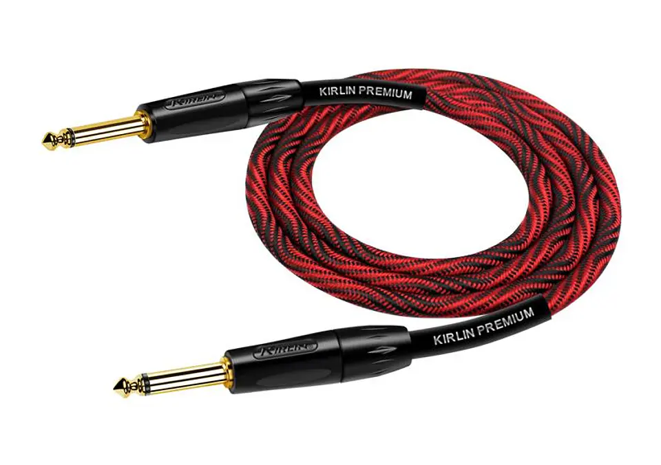 Cable Instrumento Premium 6M Rojo IWB-201BF-6-WBR Kirlin 2