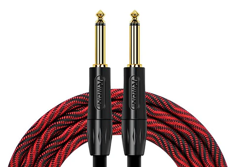 Cable Instrumento Premium 3M Rojo IWB-201BF-3-WBR Kirlin